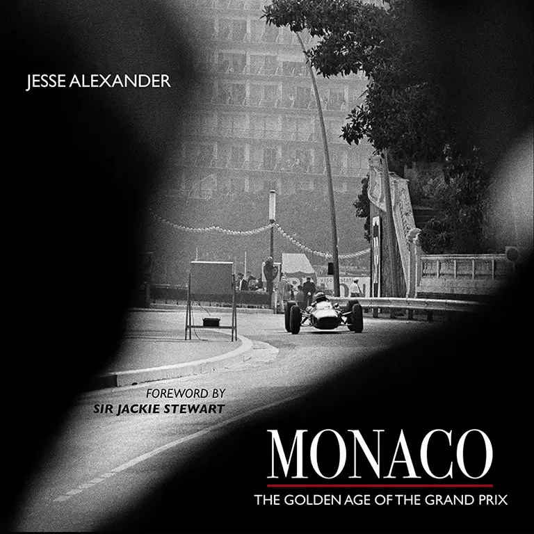 Monaco Grand Prix Book Cover Design by Oliver Tollison